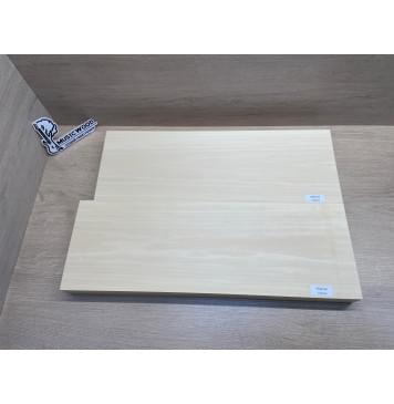 Липа Американская (Basswood), Nord-Amerika Primewood заготовка корпуса Тангент ААА 46х182х514-543 мм, 2 шт, 436 кг/м3-8