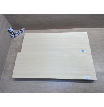 Липа Американская (Basswood), Nord-Amerika Primewood заготовка корпуса Тангент ААА 45х181х515-540 мм, 2 шт, 441 кг/м3-7