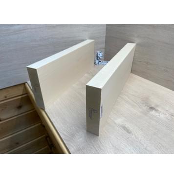 Липа Американская (Basswood), Nord-Amerika Primewood заготовка корпуса Тангент ААА 45х181х515-540 мм, 2 шт, 441 кг/м3-10