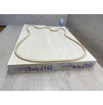 Липа Американская (Basswood), Nord-Amerika Primewood заготовка корпуса Тангент ААА 47х176х460-484 мм, 2 шт, 472 кг/м3-2