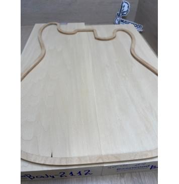 Липа Американская (Basswood), Nord-Amerika Primewood заготовка корпуса Тангент ААА 47х176х460-484 мм, 2 шт, 472 кг/м3-3