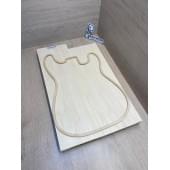 Липа Американская (Basswood), Nord-Amerika Primewood заготовка корпуса Смешанный ААА 46х172х507-555 мм, 2 шт, 515 кг/м3