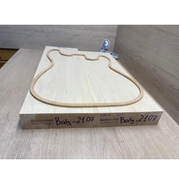 Липа Американская (Basswood), Nord-Amerika Primewood заготовка корпуса Смешанный ААА 46х172х507-555 мм, 2 шт, 515 кг/м3-3