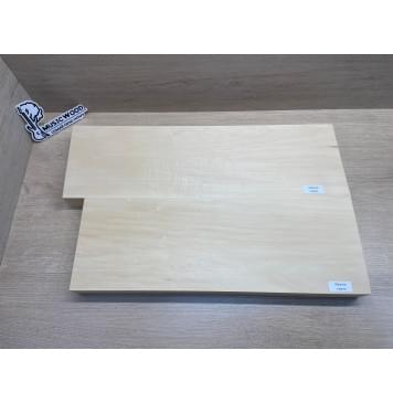 Липа Американская (Basswood), Nord-Amerika Primewood заготовка корпуса Смешанный ААА 46х172х507-555 мм, 2 шт, 515 кг/м3-6