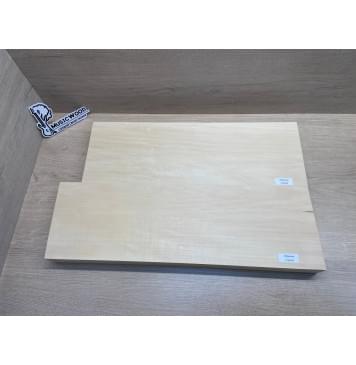 Липа Американская (Basswood), Nord-Amerika Primewood заготовка корпуса Смешанный ААА 46х172х507-555 мм, 2 шт, 515 кг/м3-8