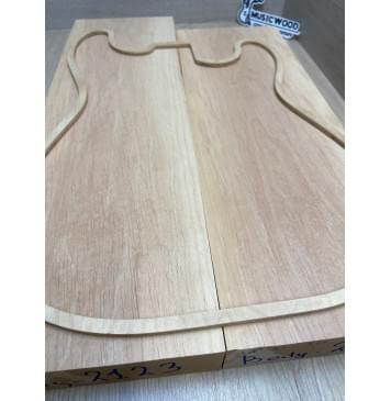 Ольха заготовка корпуса Тангент ААА 45х165х489-547 мм, 2шт, 563 кг/м3-4