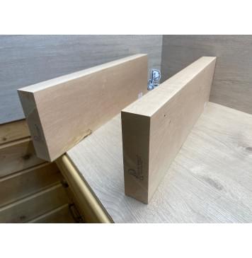 Ольха заготовка корпуса Тангент АА 44,5х164х568 мм, 2шт, 565 кг/м3-9