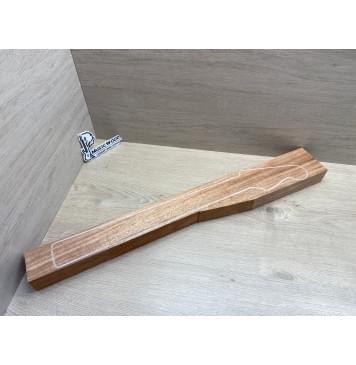 Махагон Африканский Кая, заготовка грифа, Радиал АА 48,5х97-67х760 мм-0