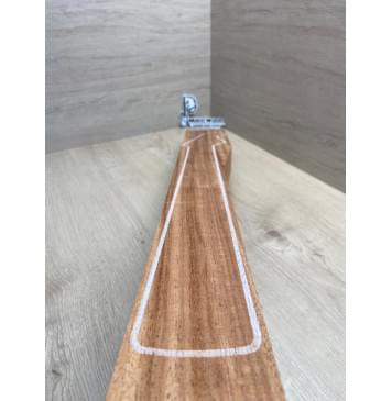 Махагон Африканский Кая, заготовка грифа, Радиал АА 48,5х97-67х760 мм-4