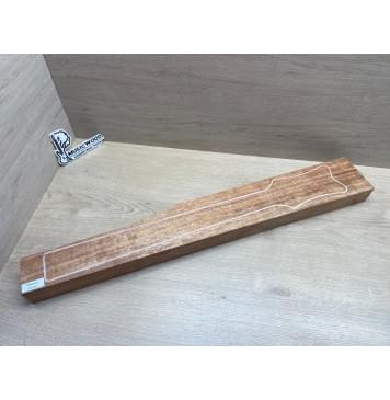 Махагон Африканский Кая, заготовка грифа, Радиал АА 48,5х106-74х760 мм-7