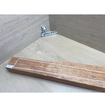 Махагон Африканский Кая, заготовка грифа, Радиал АА 48,5х106-74х760 мм-9