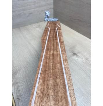 Махагон Африканский Кая, заготовка грифа, Радиал АА 48,5х106-74х760 мм-10