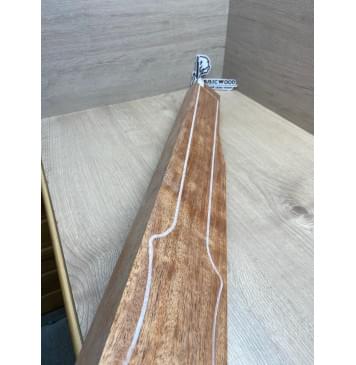 Махагон Африканский Кая, заготовка грифа, Радиал АА 48,5х106-74х760 мм-12