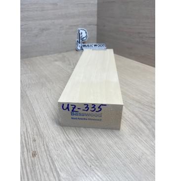 Липа Американская универсальная заготовка Смешанный ААА 49х96х318 мм-4