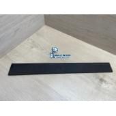 Эбен Чёрный заготовка накладки для электрогитары Смешанный АА 8(7)х68-57х554 мм