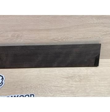 Эбен Чёрный заготовка накладки для электрогитары Смешанный АА 8(7)х68-57х554 мм-3