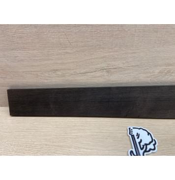 Эбен Чёрный заготовка накладки для электрогитары Смешанный АА 8(7)х68-57х554 мм-4