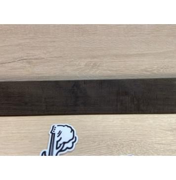 Эбен Чёрный заготовка накладки для электрогитары Смешанный АА 8(7)х68-57х554 мм-7