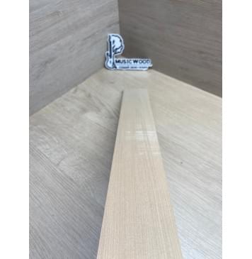 Клён Белый заготовка накладки для электрогитары Радиал АА 7х68-62х533 мм-9