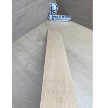 Клён Белый заготовка накладки для электрогитары Радиал АА 7х68-62х533 мм-12