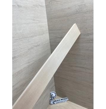 Клён Белый заготовка накладки для электрогитары Радиал АА 7,5х60-57х560 мм-6