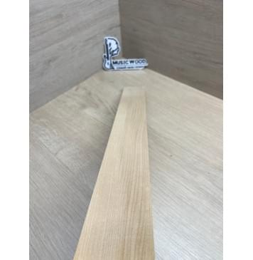 Клён Белый заготовка накладки для электрогитары Радиал АА 7,5х60-57х560 мм-8