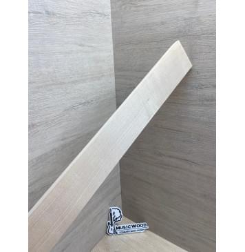 Клён Белый заготовка накладки для электрогитары Радиал АА 7,5х60-57х560 мм-10