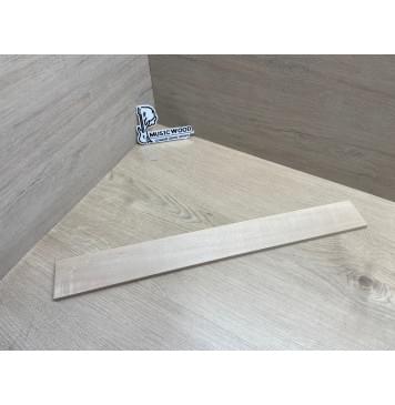 Клён Белый заготовка накладки для электрогитары Радиал АА 8х68-61х562 мм-0