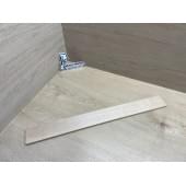 Клён Белый заготовка накладки для электрогитары Радиал АА 8х61-56х560 мм