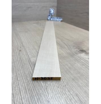 Клён Белый заготовка накладки для электрогитары Радиал АА 8х61-56х560 мм-3