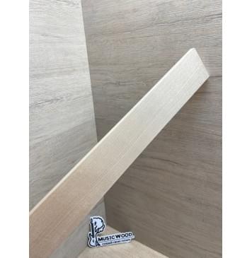 Клён Белый заготовка накладки для электрогитары Радиал АА 8х61-56х560 мм-5