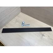 Эбен Чёрный заготовка накладки для бас-гитары Радиал АА 7,5(6,5)х68-55х704 мм