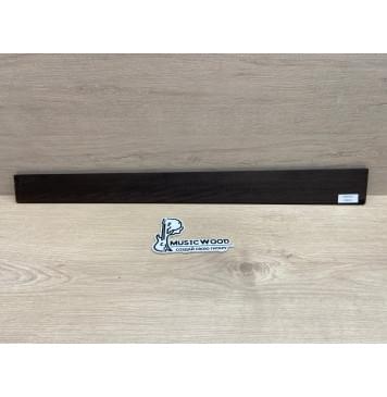 Эбен Чёрный заготовка накладки для бас-гитары Радиал АА 7,5(6,5)х68-55х704 мм-6