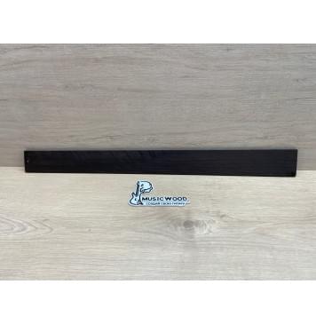 Эбен Чёрный заготовка накладки для бас-гитары Радиал АА 7,5(6,5)х66-55х698 мм-2