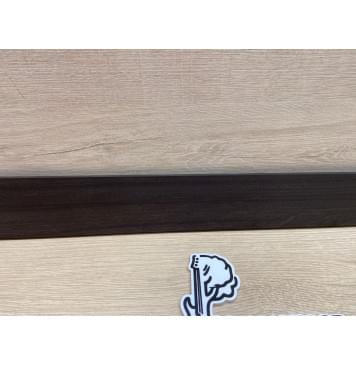 Эбен Чёрный заготовка накладки для бас-гитары Радиал А 7,5(6,5)х67-55х702 мм-3