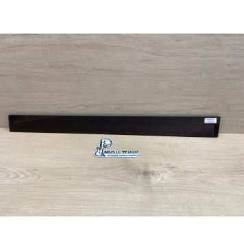 Эбен Чёрный заготовка накладки для бас-гитары Радиал А 7,5(6,5)х67-55х702 мм-6