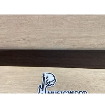 Эбен Чёрный заготовка накладки для бас-гитары Радиал А 7,5(6,5)х67-55х702 мм-8