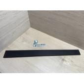 Эбен Чёрный заготовка накладки для бас-гитары Радиал АА 8,5х72-53х710 мм