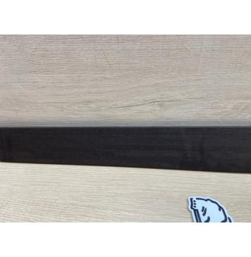 Эбен Чёрный заготовка накладки для бас-гитары Радиал АА 8,5х72-53х710 мм-8