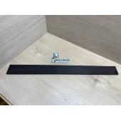 Эбен Чёрный заготовка накладки для бас-гитары Радиал АА 8(7)х67-59х697 мм