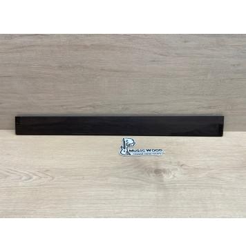 Эбен Чёрный заготовка накладки для бас-гитары Радиал АА 8(7)х67-59х697 мм-3