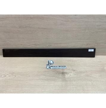 Эбен Чёрный заготовка накладки для бас-гитары Радиал АА 8(7)х67-59х697 мм-5