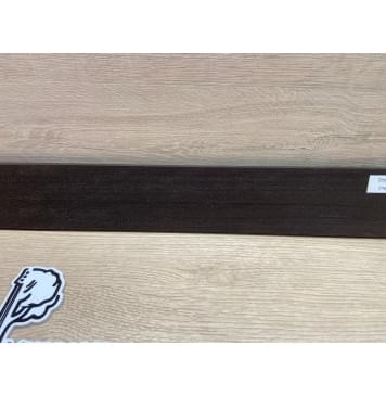 Эбен Чёрный заготовка накладки для бас-гитары Радиал АА 8(7)х67-59х697 мм-6