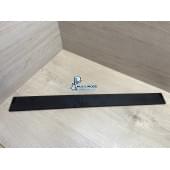 Эбен Чёрный заготовка накладки для бас-гитары Смешанный А 8(7)х69-54х693 мм