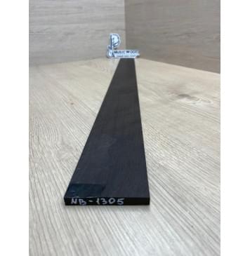 Эбен Чёрный заготовка накладки для бас-гитары Смешанный А 8(7)х69-54х693 мм-1