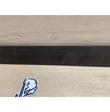 Эбен Чёрный заготовка накладки для бас-гитары Смешанный А 8(7)х69-54х693 мм-7