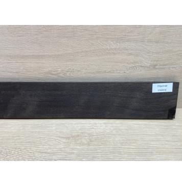 Эбен Чёрный заготовка накладки для бас-гитары Смешанный А 8(7)х69-54х693 мм-9