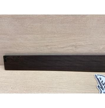 Эбен Чёрный заготовка накладки для бас-гитары Радиал АА 8х68-54х705 мм-5