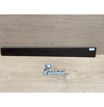 Эбен Чёрный заготовка накладки для бас-гитары Радиал АА 8х68-54х705 мм-6