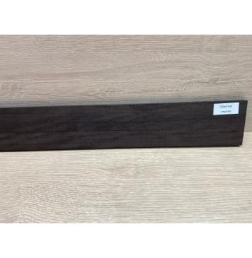 Эбен Чёрный заготовка накладки для бас-гитары Радиал АА 8х68-54х705 мм-7
